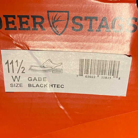 Deer Stag size 11 1/2W Dress Shoes - Picture 5 of 5